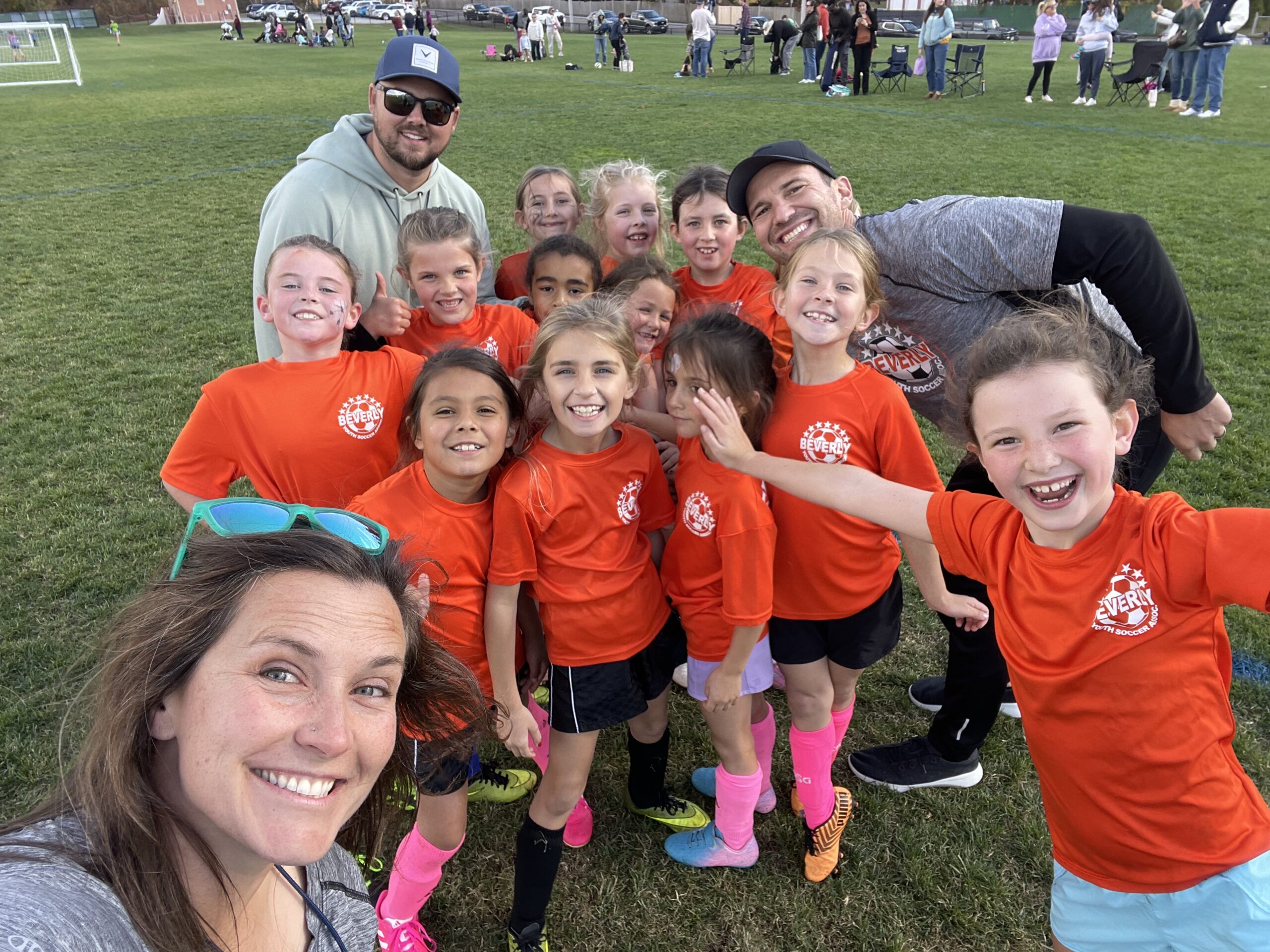 Grade 1-2 players in action
